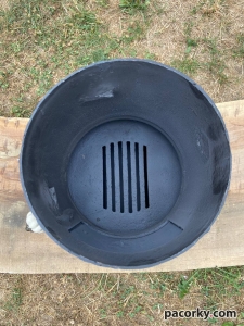 Чавунна пічка зі львом H725mm продана